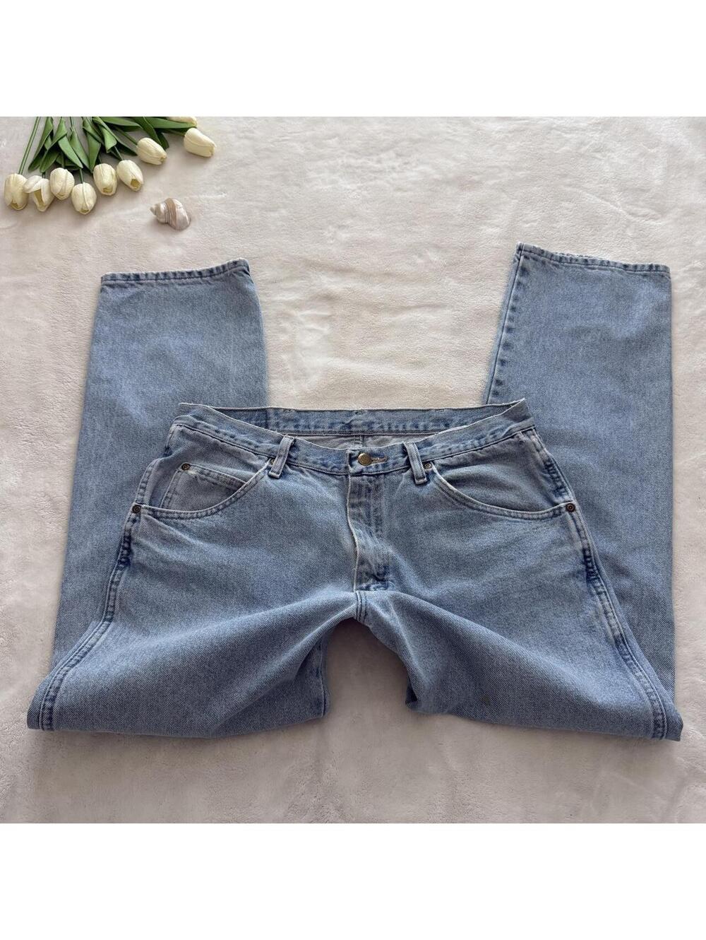 Wrangler blue jeans